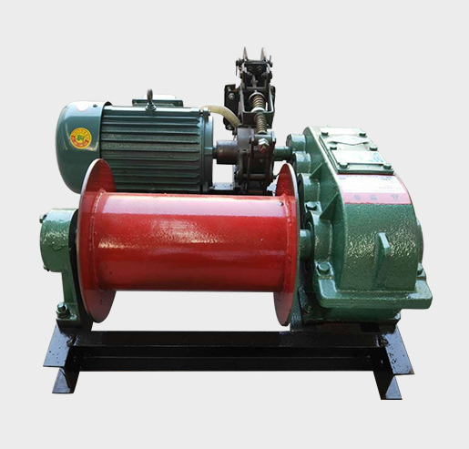 空調(diào)百葉窗安裝可使用卷揚(yáng)機(jī)